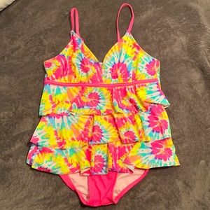 Girls two piece tankini
